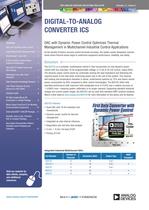 Digital to Analog Converter ICs - 1