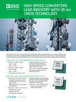 High Speed Converters Lead Industry with 28 nm CMOS Technology-1