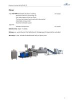 Hygienic Trough-Shaped Conveyor Belt HCB-400-TS-4