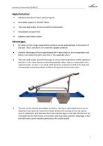 Hygienic Trough-Shaped Conveyor Belt HCB-600-TS-2
