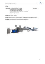 Hygienic Trough-Shaped Conveyor Belt HCB-600-TS-4