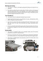 Vegetable Washing Machine VWM-5000 - 3