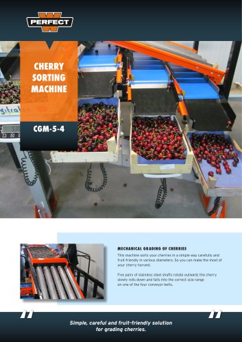 CHERRY SORTING MACHINE CGM-5-4