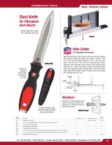 Fiberglass Duct Tools - 10