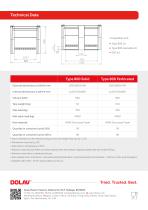Superior handling & storage solutions One-piece injection moulded Heavy duty box for rough applications Perfect for customised solutions DOLAV TYPE 800-3