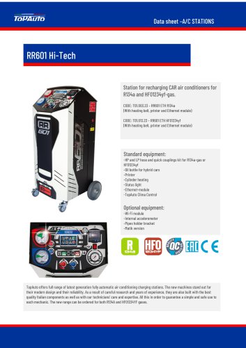 RR601 Hi-Tech 