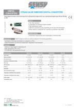 DIGITAL CONVERTERS : TRAIN-GAUGE EMBEDDED DIGITAL CONVERTERS - 1