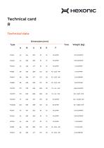 Technical card R-1
