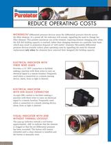 Differential pressure indicator - 3