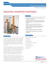 INDUSTRIAL SEPARATOR CARTRIDGES - 1