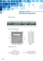 Clamp-on Ultrasonic Flow Meter	D118 - 4