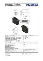 X-CLAMP 125 Datasheet - 1