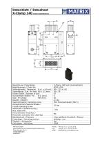 X-CLAMP 140 High version Datasheet - 1