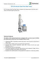 DFT-03 Infusion Sets Flow Rate Tester
