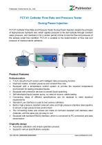 FCT-01 Catheter Flow Rate and Pressure Tester During Power Injection-1
