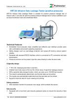 HRT-04 Infusion Sets Leakage Tester (positive pressure)-1