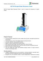 MCT-04 Scalpel Blade Sharpness Tester
