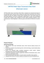 WVTR-E3 Water Vapor Transmission Rate Tester