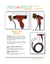 Pro Weld Model Type AG-804-1