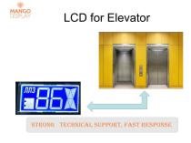 LCD for Elevator - 1