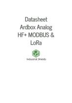 DatasheetArdbox AnalogHF+ MODBUS &LoRa - 1