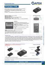 catalogue Programmable timer TP10V36A1 - 1