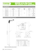 BC9700 high pole explosion proof fixed light - 2