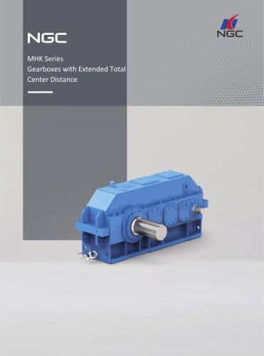 NGC - China Transmission TransmissionMHK Series Gearboxes with Extended Total Center Distance