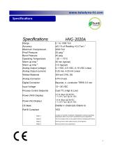 HVG-2020A Vacuum Meter  Bulletin - 3