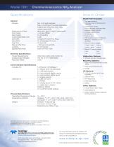 ChemiluminescenceNH3 Analyzer: Model T201-2