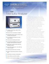 Total Sulfur Analyzer - 1