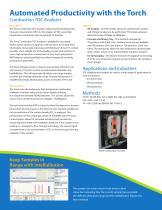 Torch Combustion TOC/TN Analyzer - 2