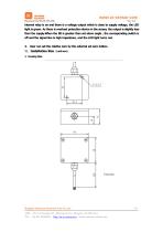 ZCT210L-LQS-1B Biaxial axis alarm Relay output tilt switch for aerial lifts - 3