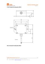 ZCT210L-LQS-1B Biaxial axis alarm Relay output tilt switch for aerial lifts - 4