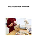 Power Motor  handle blender motor solutions-1