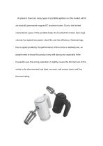 Power Motor  handle blender motor solutions-3