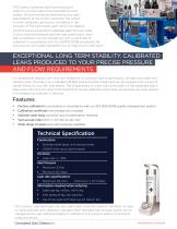 Calibrated Leak Brochure - 2