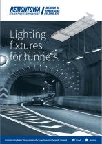 Lighting fixtures for tunnels - 1