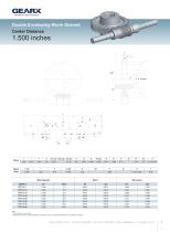 worm gear/double enveloping worm gears/GEARX - 5