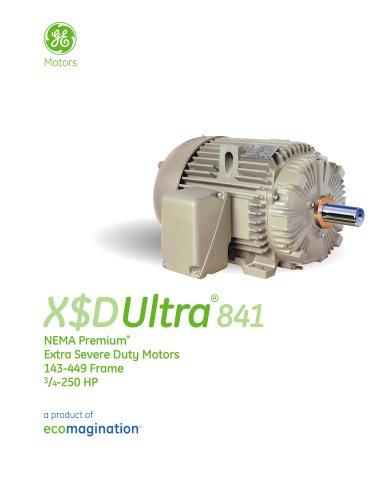 X$D Ultra841 - NEMA Premium Extra Severe Duty Motors