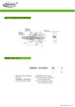 1-channel manifold MMB2-SCB60-3G-2
