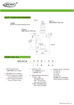 Balancing valve MCACA series-2