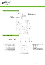 Balancing valve MCBPA10 series-2