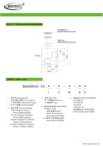 Direct-operated relief valve MADRV2-10 series-2