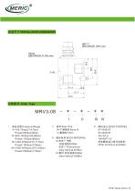 Direct-operated relief valve MRV3-8 series-2