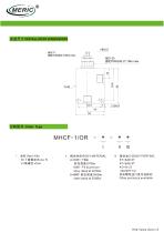 Pilot-operated relief valve MHCF-1/OR-2