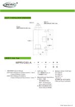 Pilot-operated relief valve MPRVC60-A-2