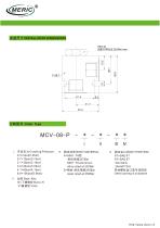 Poppet check valve MCV-08-P - 2