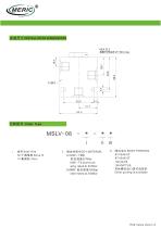 Shuttle check valve MSLV-08-3