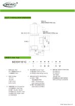 Spool hydraulic directional control valve MDSH161C-2
